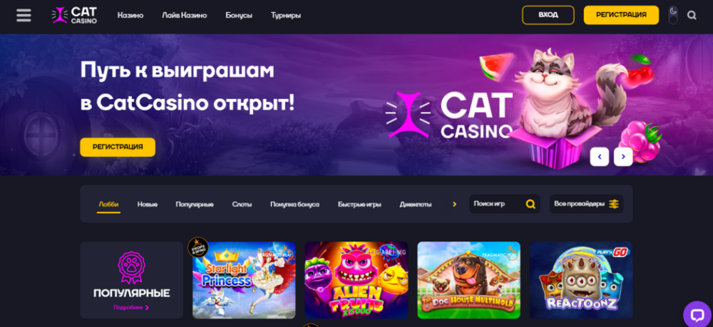 cat casino официальный сайт вход зеркало