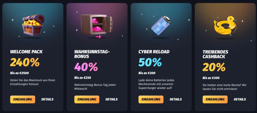 Winshark casino bonus
